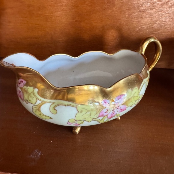 Limoges china cream and sugar - Picture 2 of 5